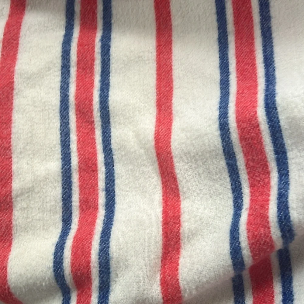 Stevens Utica Vintage Stripped Acrylic‎ Double Satin Trim Blanket 88